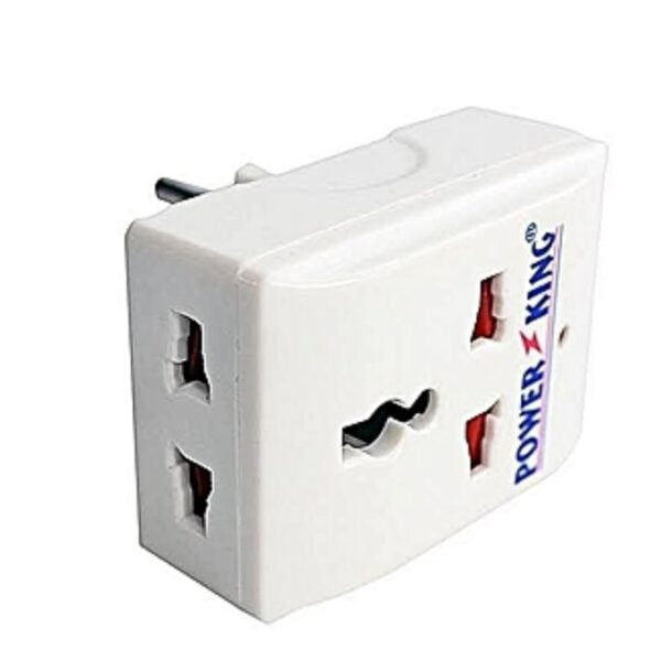 3 Way Plug - White