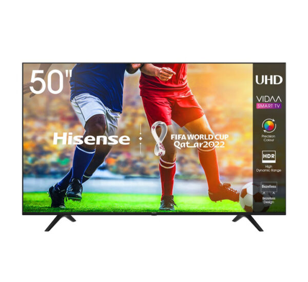 Hisense 50" Smart TV with Ready Internet on YouTube, Netflix, USB & HDMI Ports + Inbuilt Free to Air Digital Decoder + Black