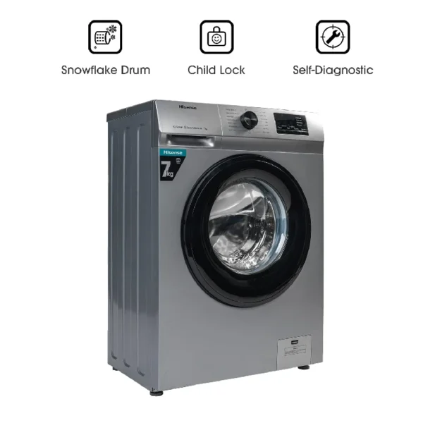 Hisense 7Kg Automatic Front Loading Washing Machine