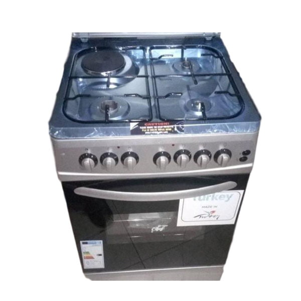 SUPER CHEF 3gas,1electric stainless steel cooker (60x60cm)