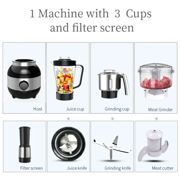 Hoffmans 4 in 1 Multifunctional Blender