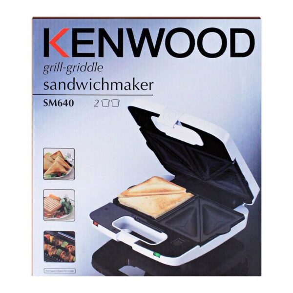 Kenwood Sandwich Maker and Grill - White