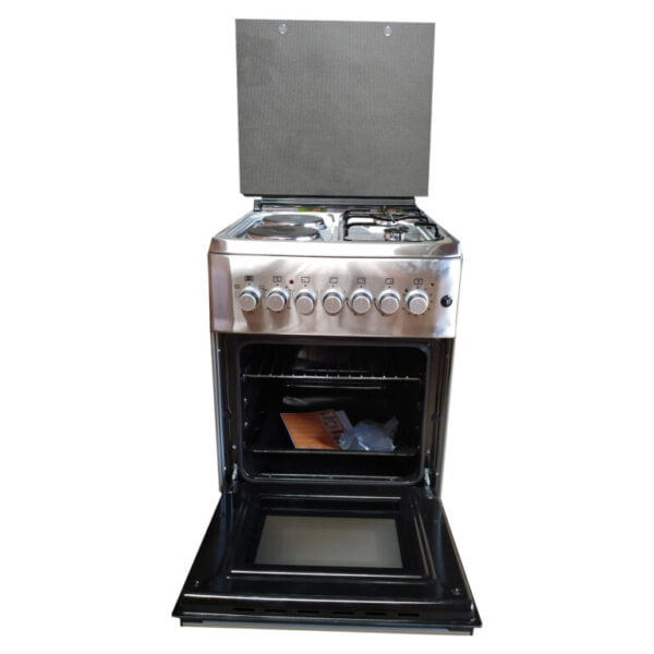 BlueFlame Cooker 50x55cm 2 gas burners and 2 electric plates with electric oven — SH5022E - Image 2