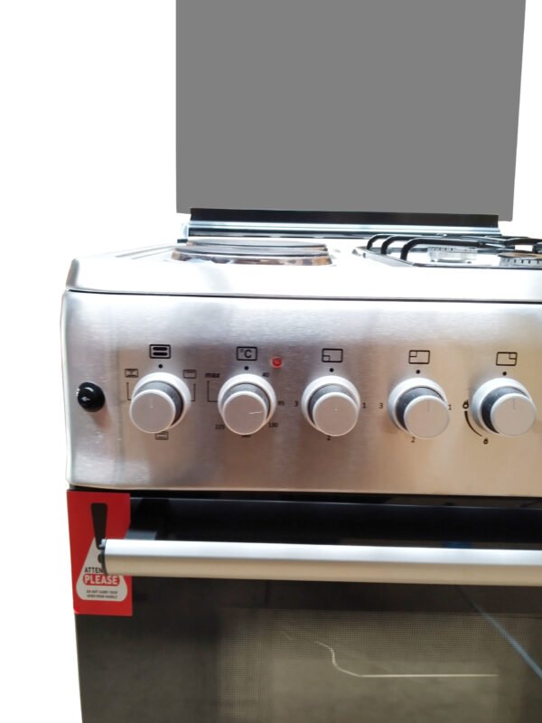 BlueFlame cooker S6022ERF – IP 60x60cm 2 gas burners and 2 electric plates with electric oven - Image 7