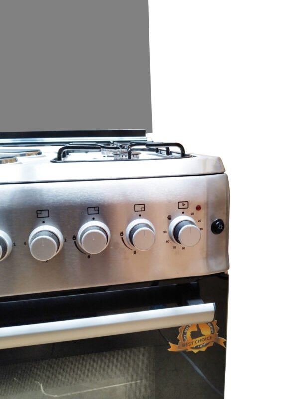 BlueFlame cooker S6022ERF – IP 60x60cm 2 gas burners and 2 electric plates with electric oven - Image 6