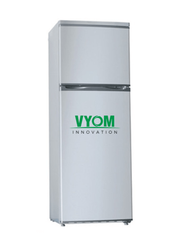 Vyom 170Litres Double Door Refrigerator - Silver - Image 3