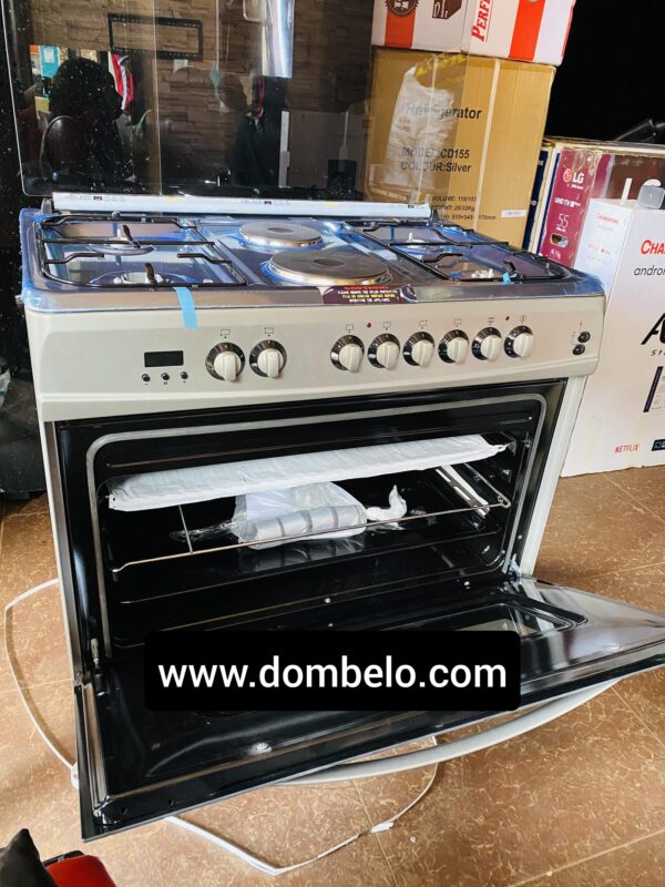 Besto Commercial Cooker/Oven (TE6942 inox) + 2 Hotplates + 4Gas - Image 5