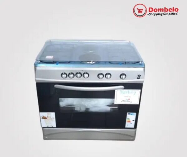 Besto Commercial Cooker/Oven (TE6942 inox) + 2 Hotplates + 4Gas - Image 4