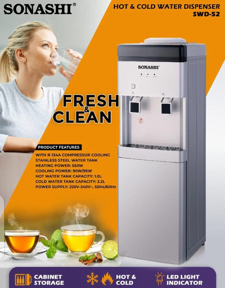 Buy Sonashi Hot and Cold Water Dispenser with Compressor