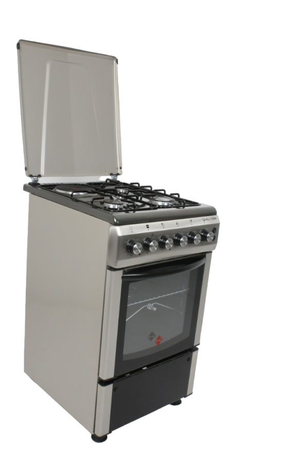 Klass 3Gas + 1Electric 50X60 Cooker With Electric Oven – Grey