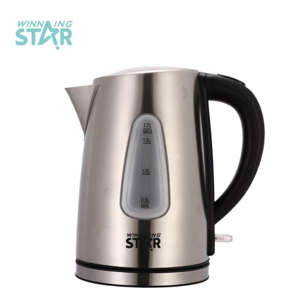 Winning Star 1.7L Eletric Kettle ST-6003 - Silver - Image 3