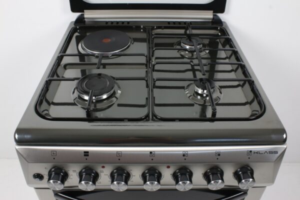 Klass 3Gas + 1Electric 50X60 Cooker With Electric Oven - Grey - Image 4