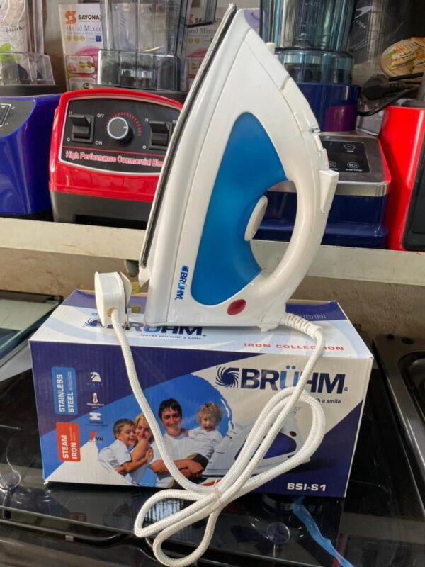 Brum Steam Flat Iron - Blue - Image 3