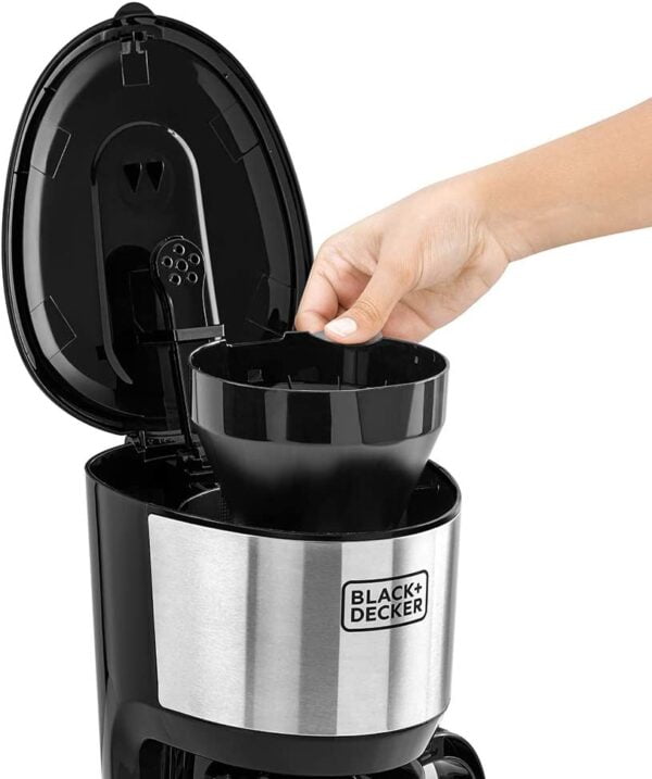 Black+Decker 10 cup Coffee Maker Machine 750W DCM750S - Image 3