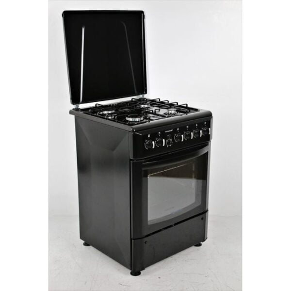 Kings 4 Gas Standing cooker 50x50cm Full Gas - Black