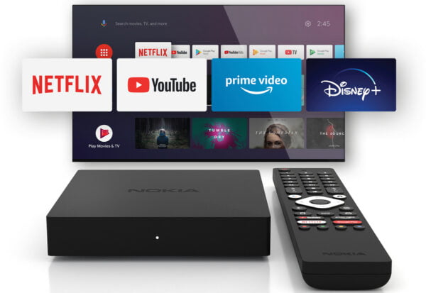 NOKIA 8000 Android Streaming TV Box 4K UHD with Chromecast & Google Assistant