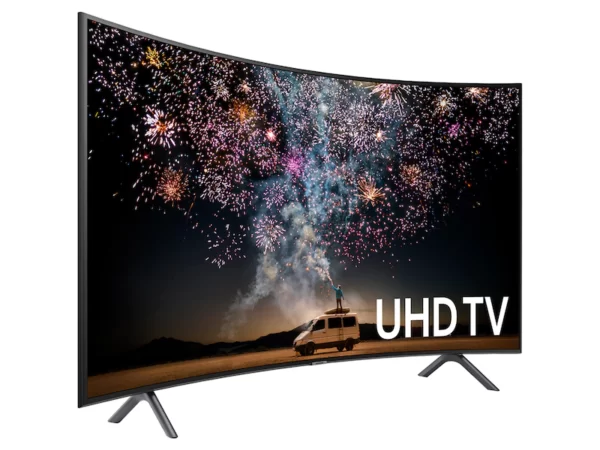 Samsung 55 Inch 4K UHD Smart Curved LED TV - Black