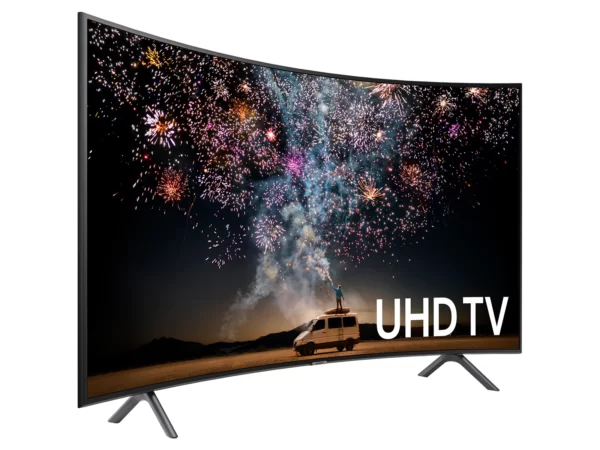 Samsung 55 Inch 4K UHD Smart Curved LED TV - Black - Image 3