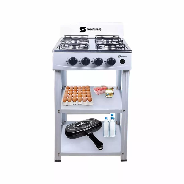 Sayona 4 Burner Gas Stove Cooker - Image 4