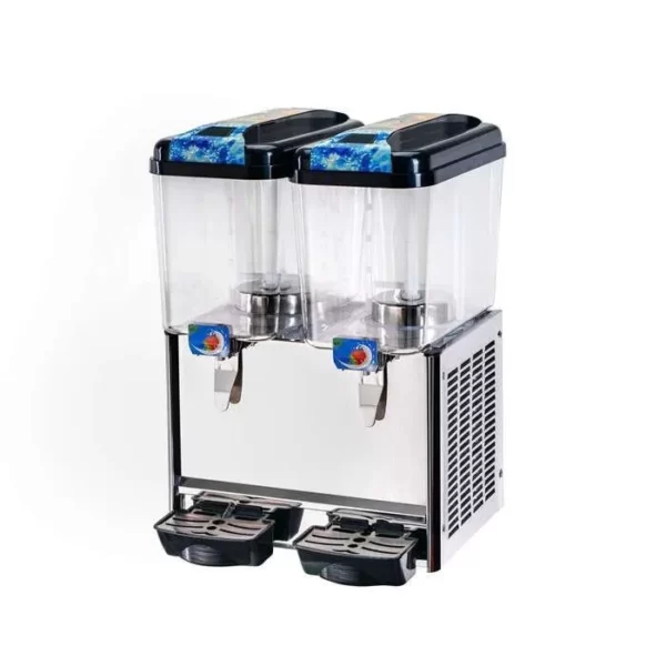 Double tank commercial cold juice dispenser