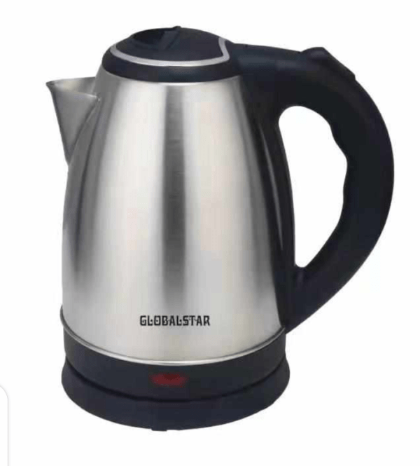 Globalstar Kettle Cordless Electric Percolator 2Litres - Silver