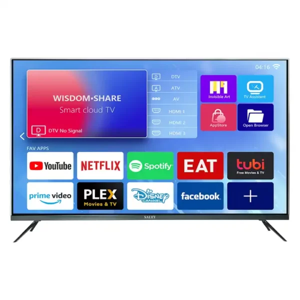 ADH Max 50 Inch FRAMELESS 4K UHD SMART TV