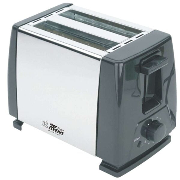 Electro Master Bread Toaster 2 Slice - Stainless Steel