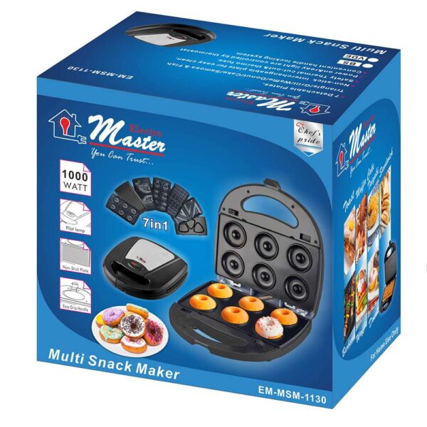 Electro Master 7 in 1 Snack maker | EM-MSM-1130