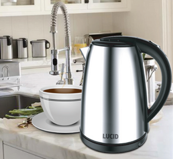 Lucid Cordless Stainless Steel Kettle - LKT 1706SS - Image 2