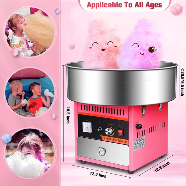 ADH Commercial Cotton Candy Floss Machine - Image 4