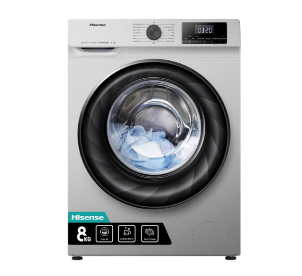 Hisense 8Kg Front Loader Washing Machine with Inverter