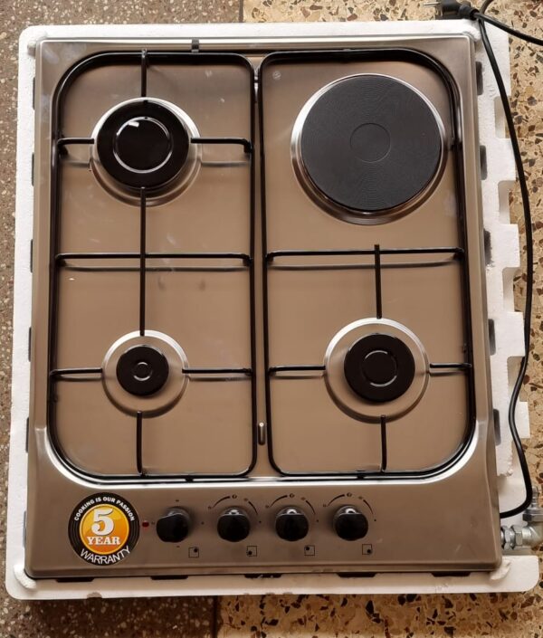 Klass 3 Gas & 1 Electric Cooker Table top