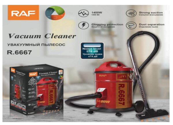 RAF Wet And Dry Canister Vacuum Cleaner