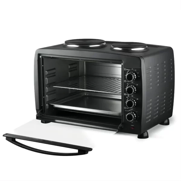 RAF 55 Litres Electric Oven with 2 Hotplates | R.5317