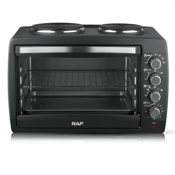 RAF 55L Electric Oven with 2 Hotplates