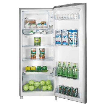 single door refrigerator with water