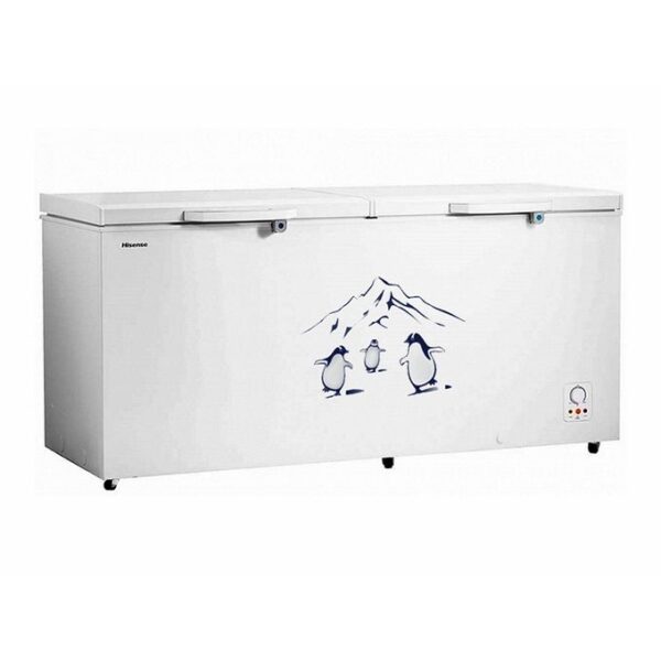 Hisense 660L Double Door Chest Freezer | FC-66DT4SA