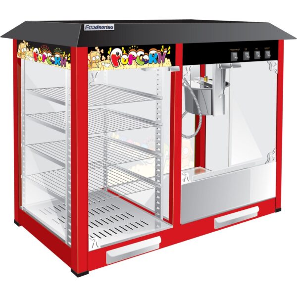 Commercial Popcorn Machine & Showcase Warmer | HW-P8