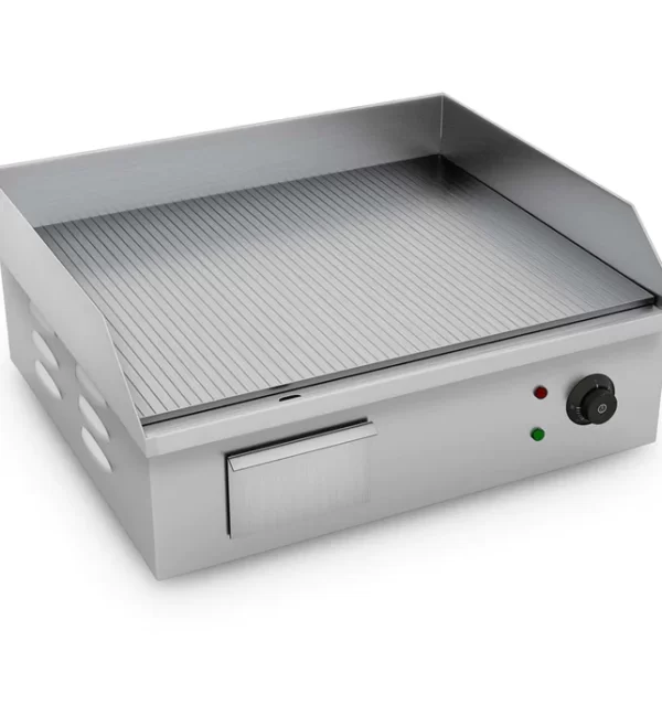 Electric Grill Griddle Grooved Plate