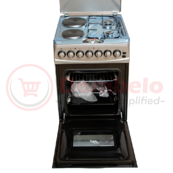 Superchef 2 Gas+ 2 Electric Cooker with Electric Oven (60X50cm)