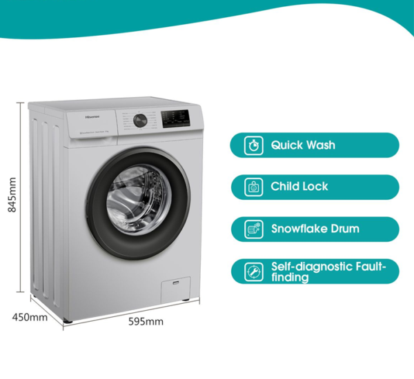 Hisense 6Kg Front Load Washing Machine