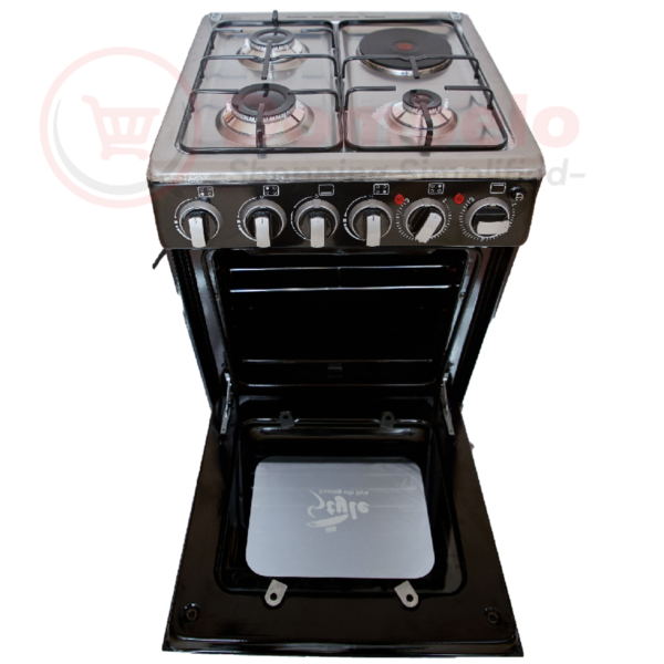 Style 3 Gas + 1 Electric Cooker with Duel Oven |  CD5531 G.T (50X50cm)