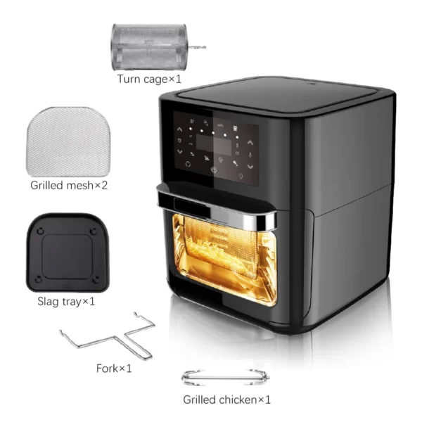 RAF 16 Litres Digital Air Fryer Extra Large | R.5293