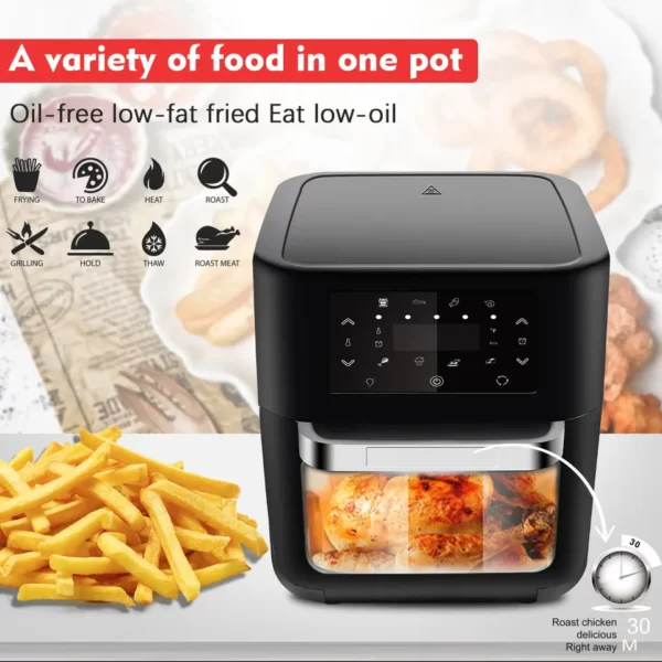 RAF 16 Litres Digital Air Fryer Extra Large | R.5293