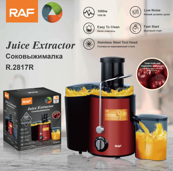 RAF Heavy Duty Juicer Machine/ Extractor Fruit& Vegetables 1000W - R.2817