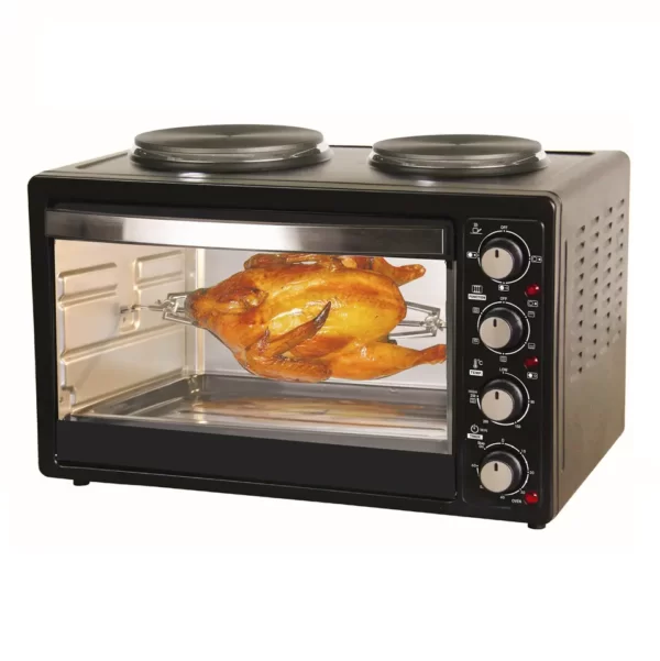 RAF 40 Litres Electric Oven with 2 Hotplates | R.5310