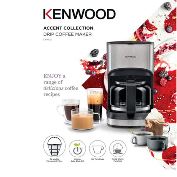 Kenwood Coffee Machine 6 Cup Coffee Maker | CMM05