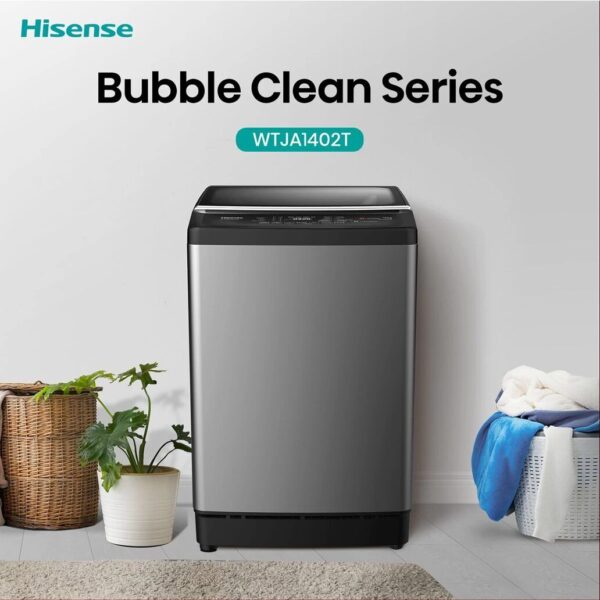 Hisense 14Kg Top Load Automatic Washing Machine | WTJA1402T