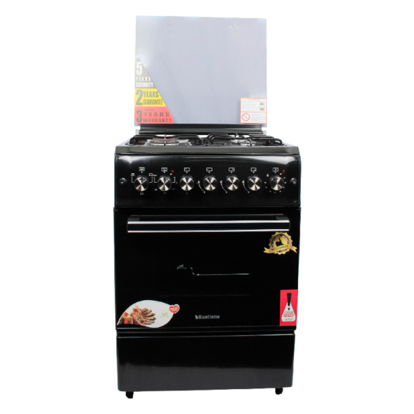 BlueFlame 3 Gas + 1 Electric Cooker (60X60cm) | S6031EFRP – B