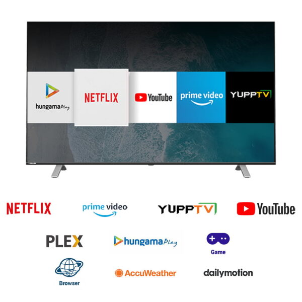 Smart Plus 55 inch 4K Ultra HD Vidaa Smart TV – Frameless | 55SMTKF11